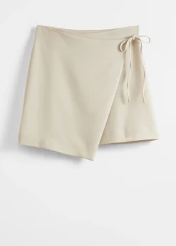 Eleganter Mini-Wickelrock