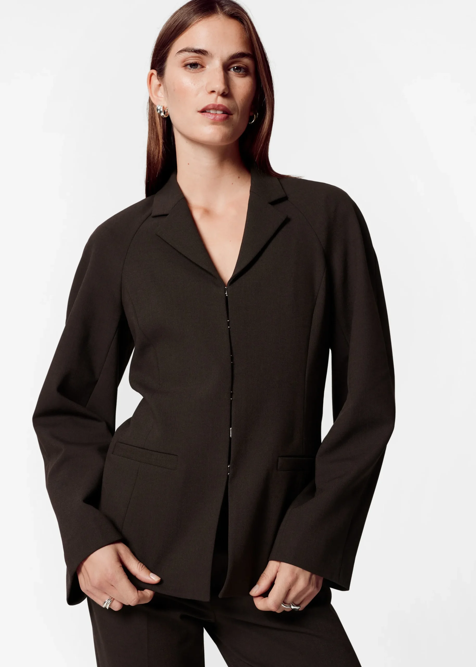 Eng anliegender Blazer
