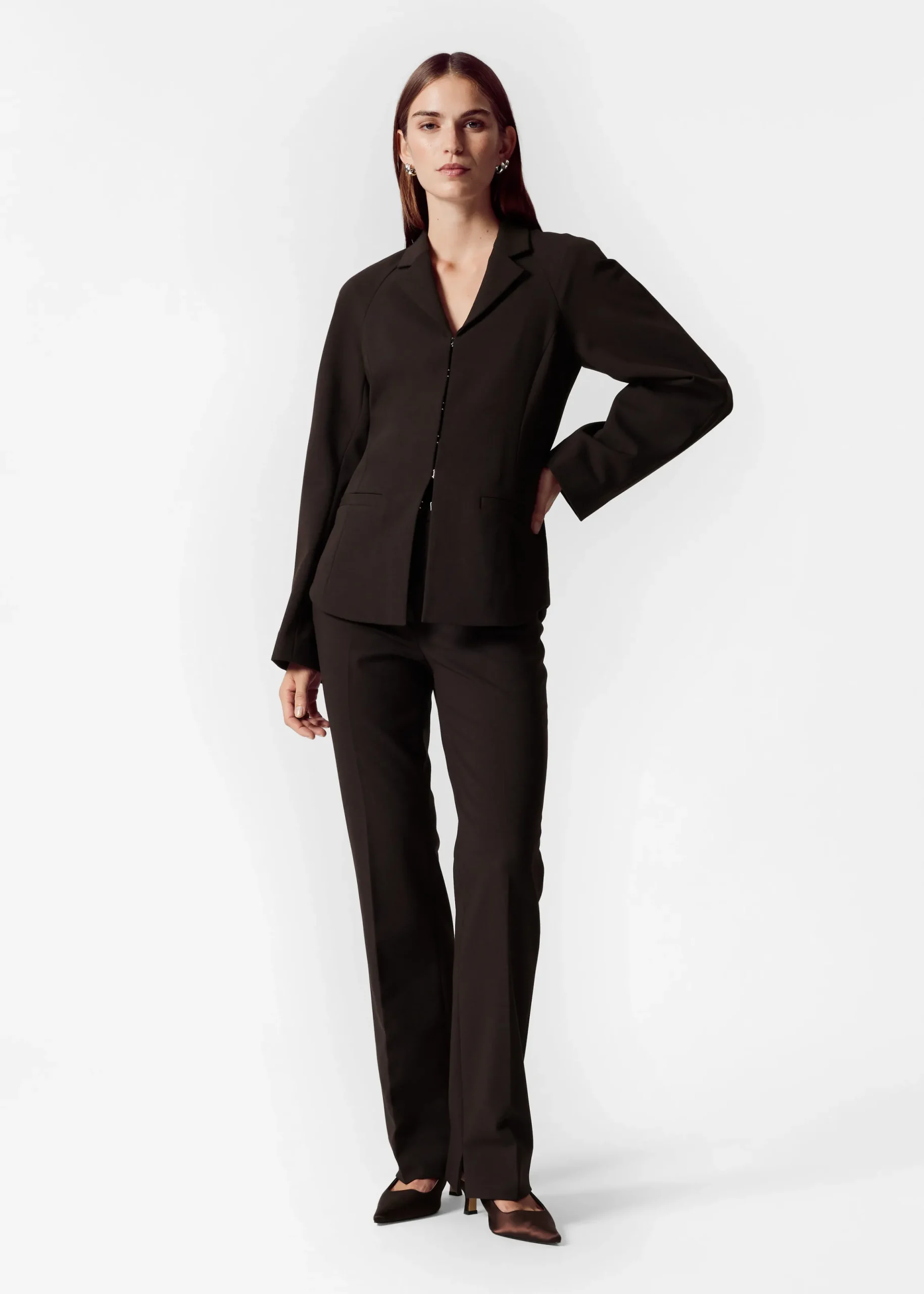 Eng anliegender Blazer