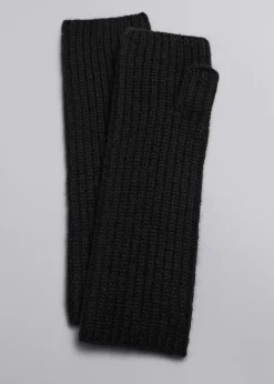 Fingerlose Fäustlinge aus Kaschmirmischung