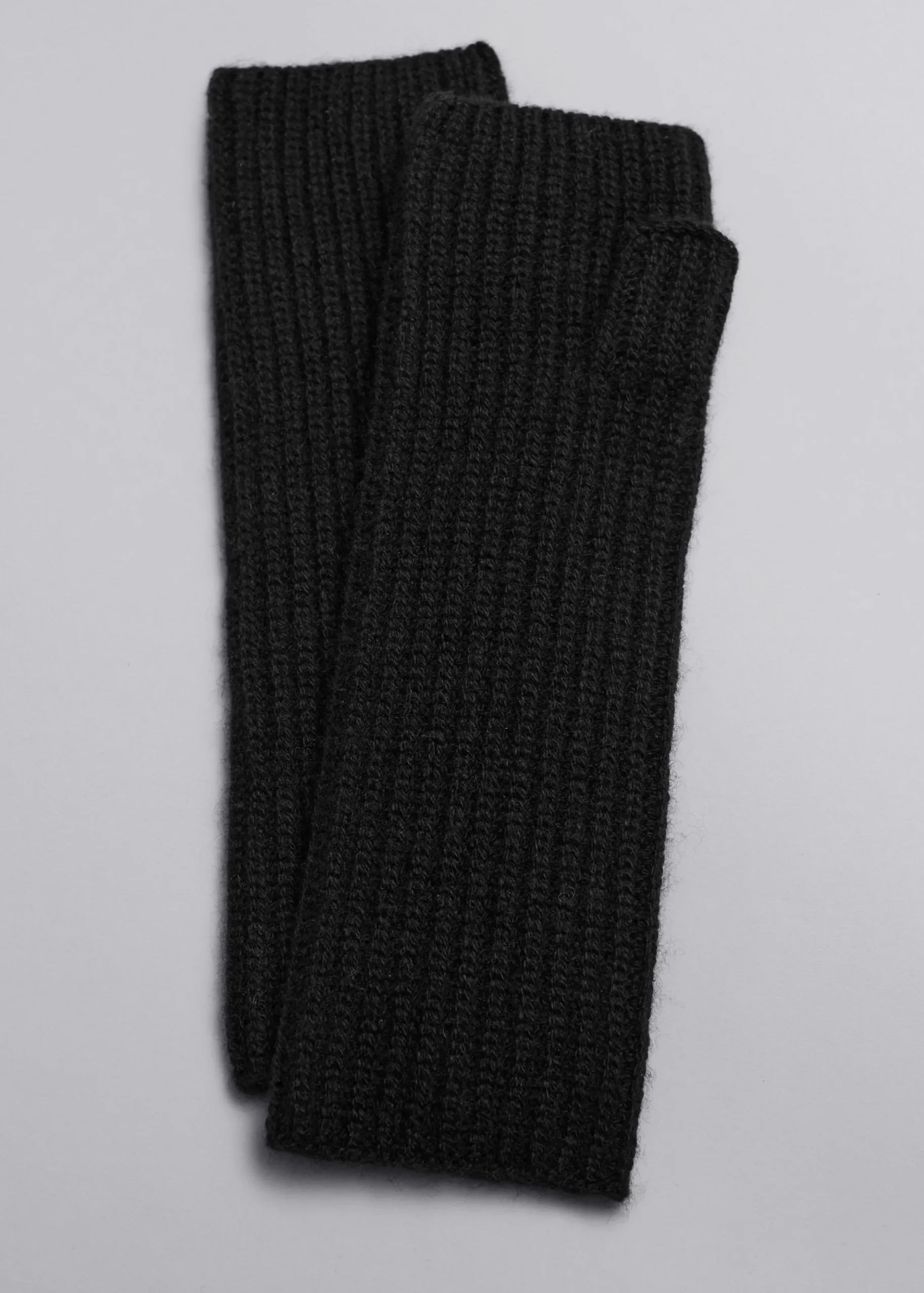 Fingerlose Fäustlinge aus Kaschmirmischung