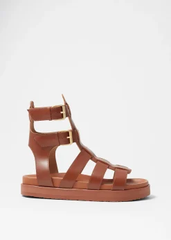 Fisherman-Sandalen aus Leder