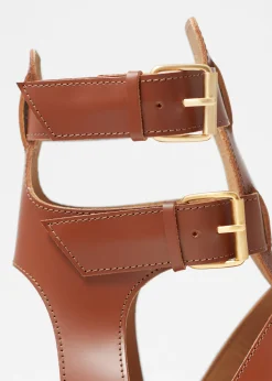 Fisherman-Sandalen aus Leder