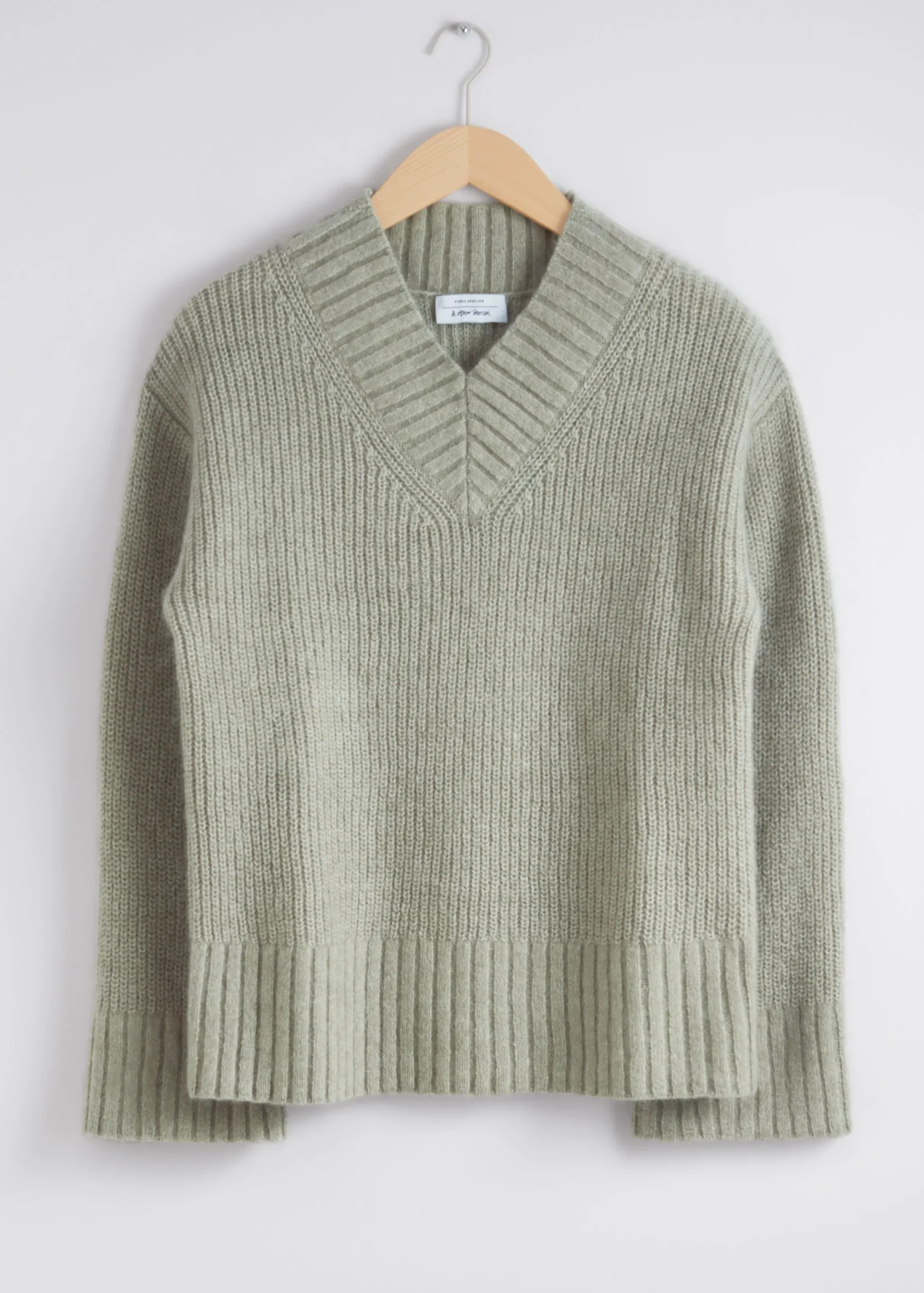 Flauschiger Strickpullover