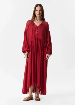 Fließendes Maxikleid