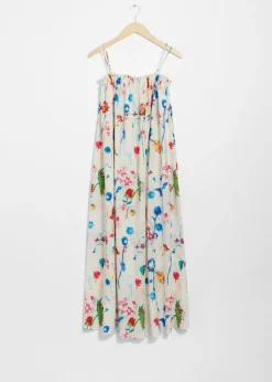 Floaty Strappy Midi Dress