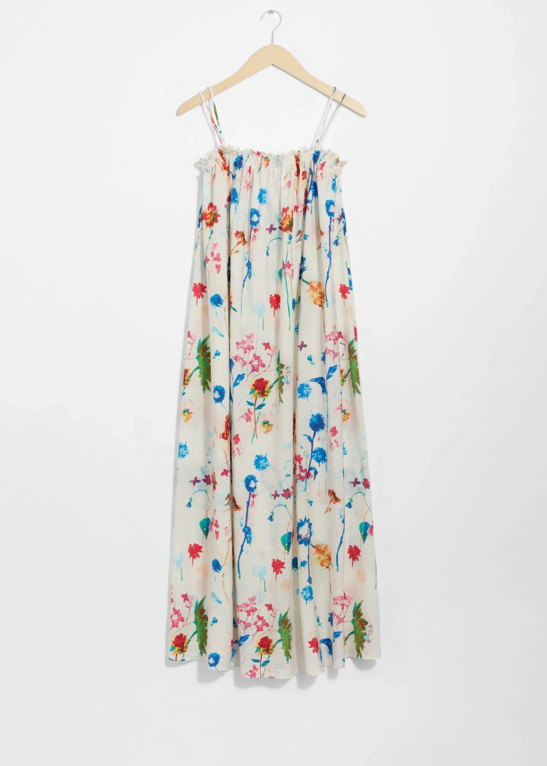 Floaty Strappy Midi Dress