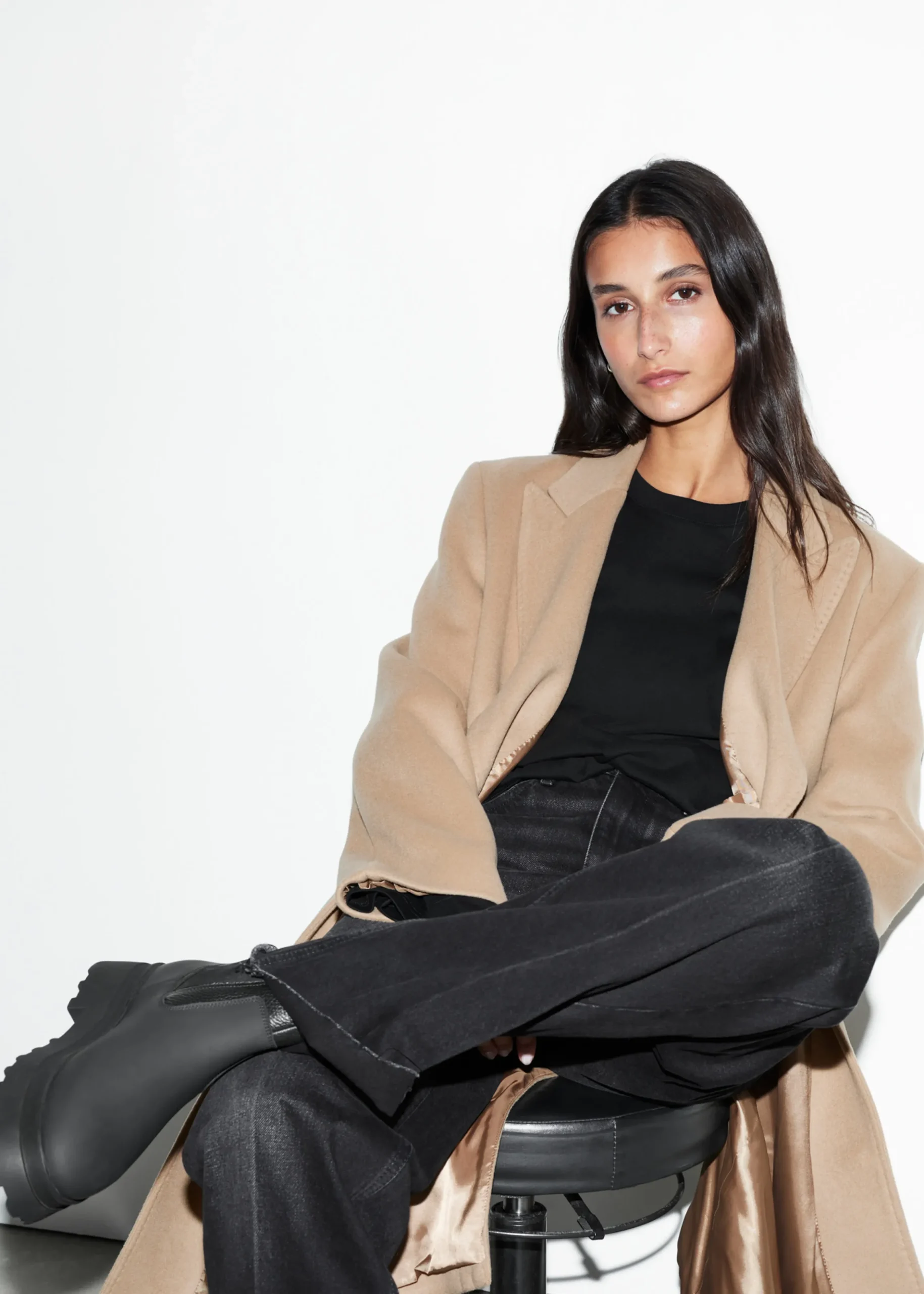 Gefütterte Chelsea Boots aus Leder