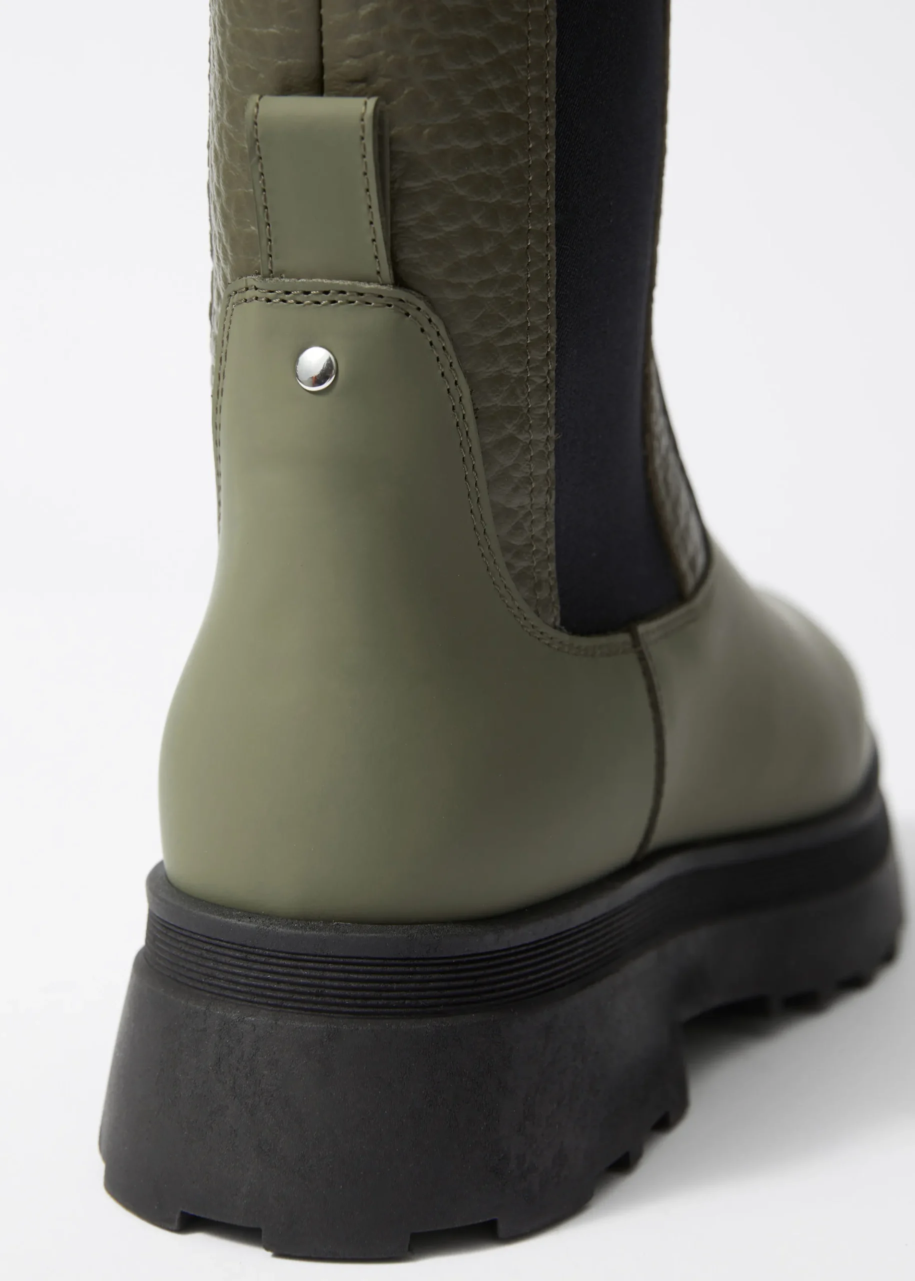 Gefütterte Chelsea Boots aus Leder