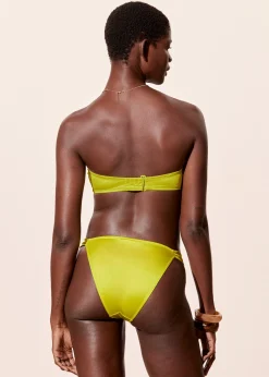 Geraffte Bikinihose