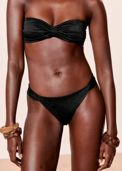 Geraffte Bikinihose