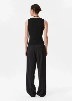 Geripptes Tanktop