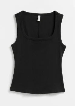 Geripptes Tanktop