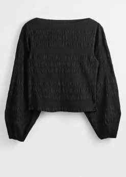 Gesmokte Bluse