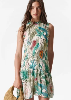 Gesmoktes Minikleid