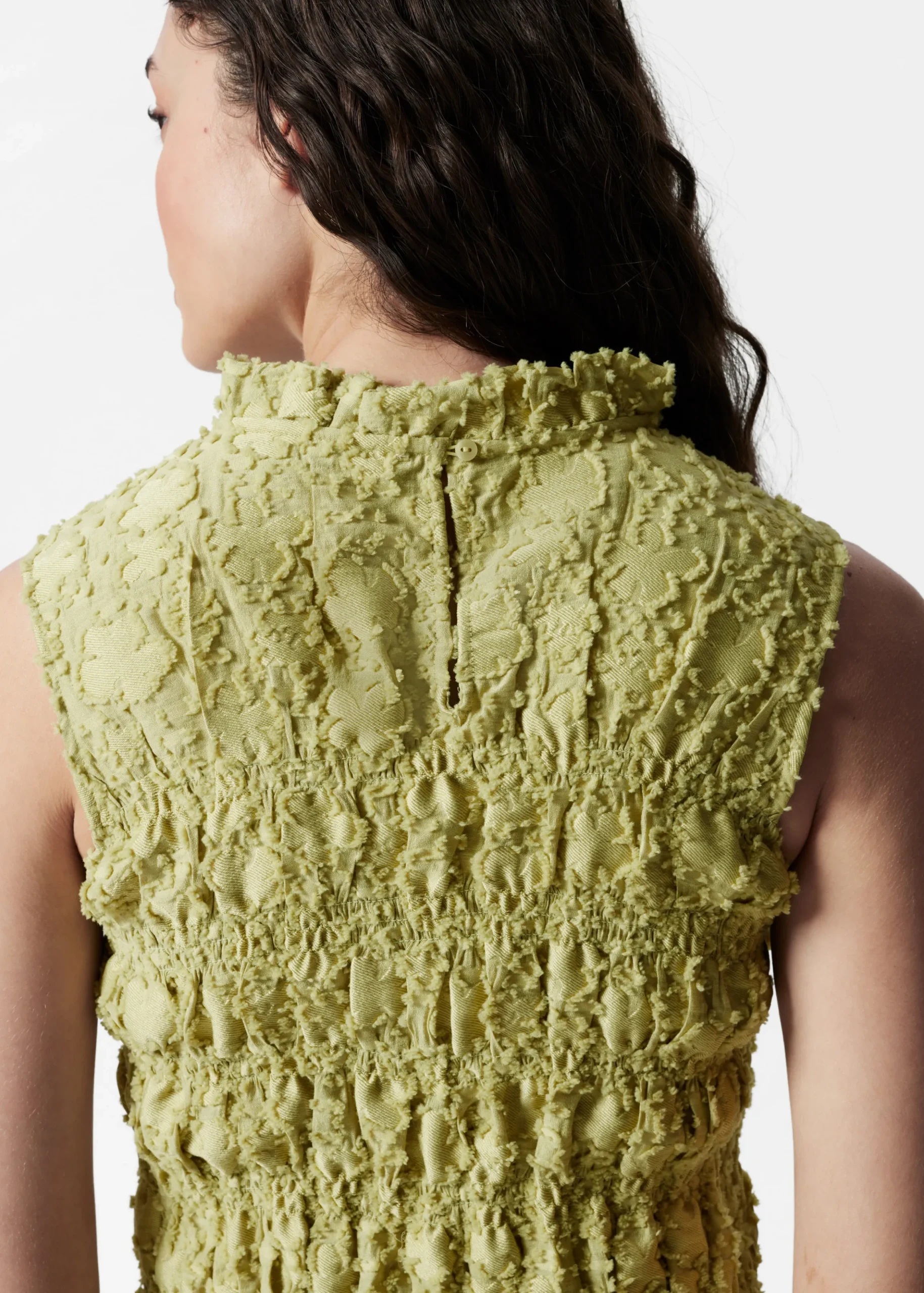 Gesmoktes Minikleid