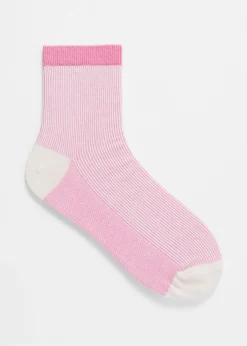 Gestreifte Socken