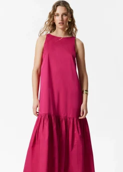 Gestuftes Maxikleid