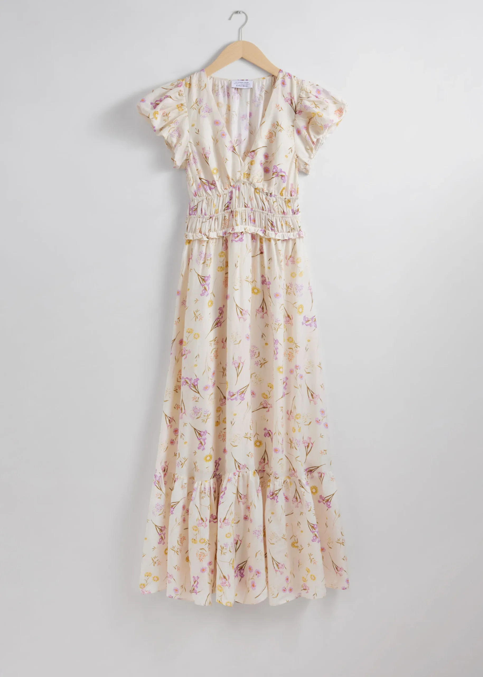 Gestuftes Maxikleid
