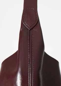 Große Tragetasche aus Lackleder