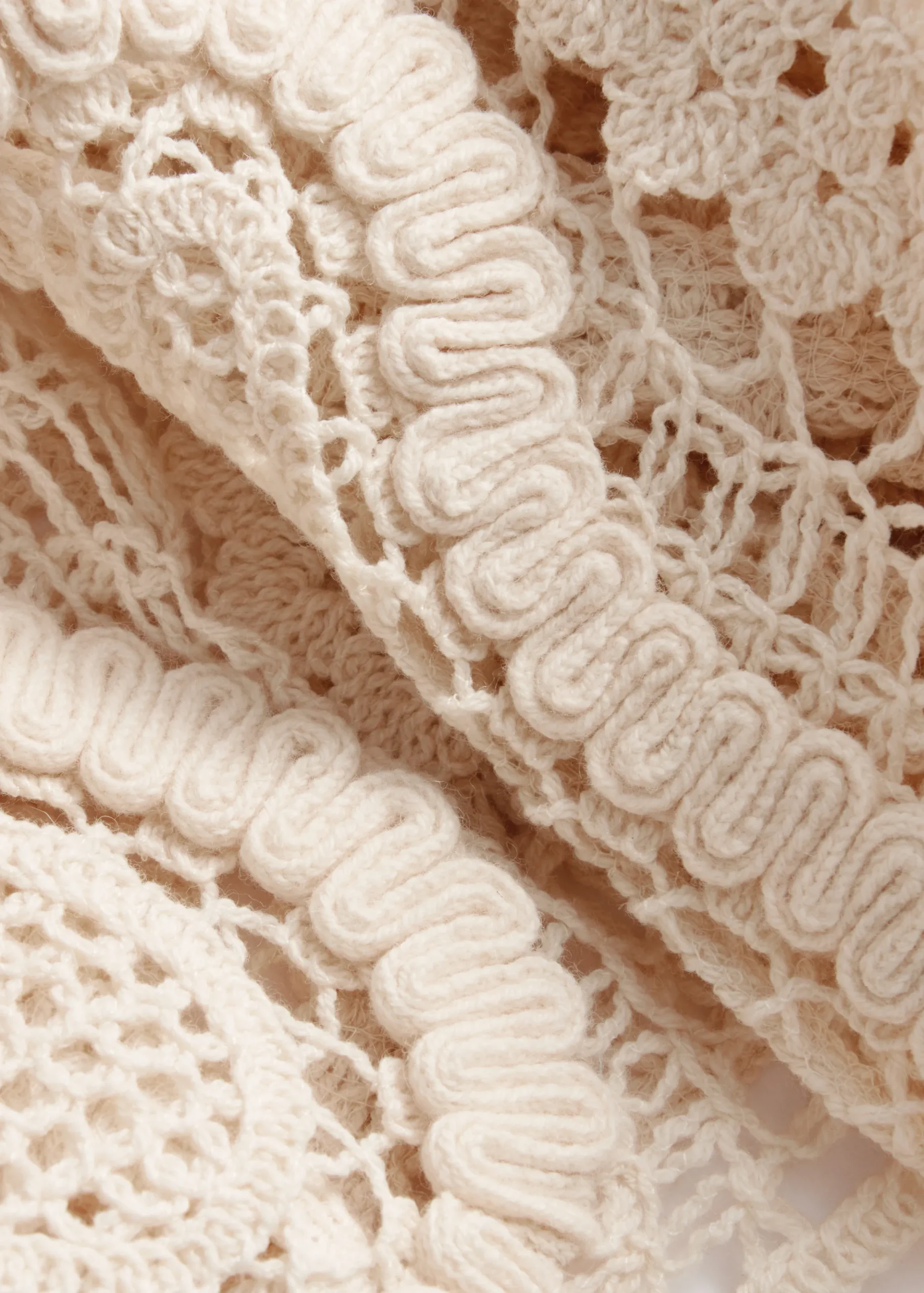 Häkelbluse mit Paisley-Muster