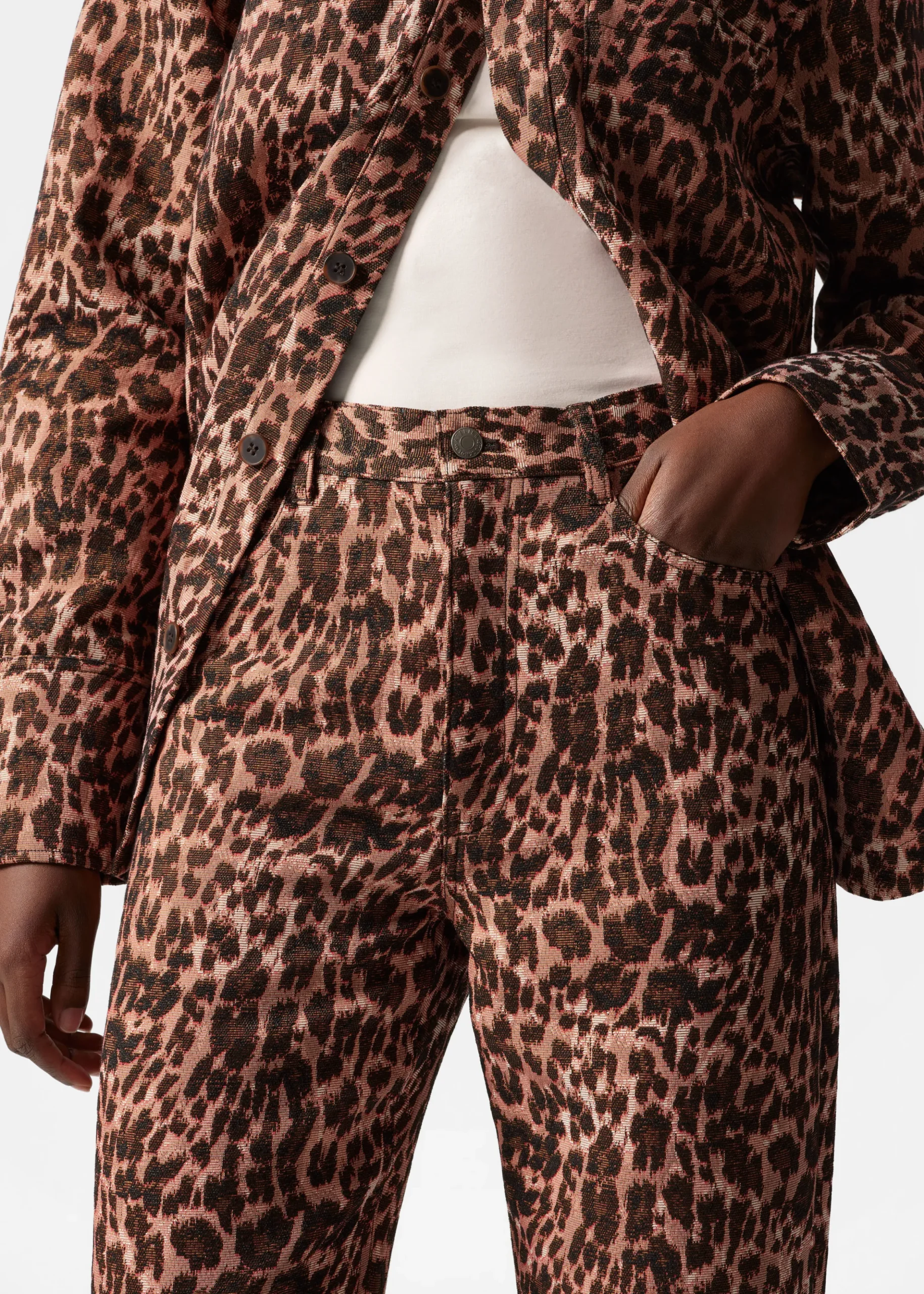 Hose mit Leopardenprint