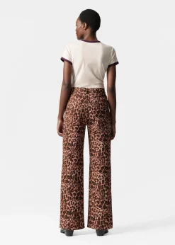 Hose mit Leopardenprint