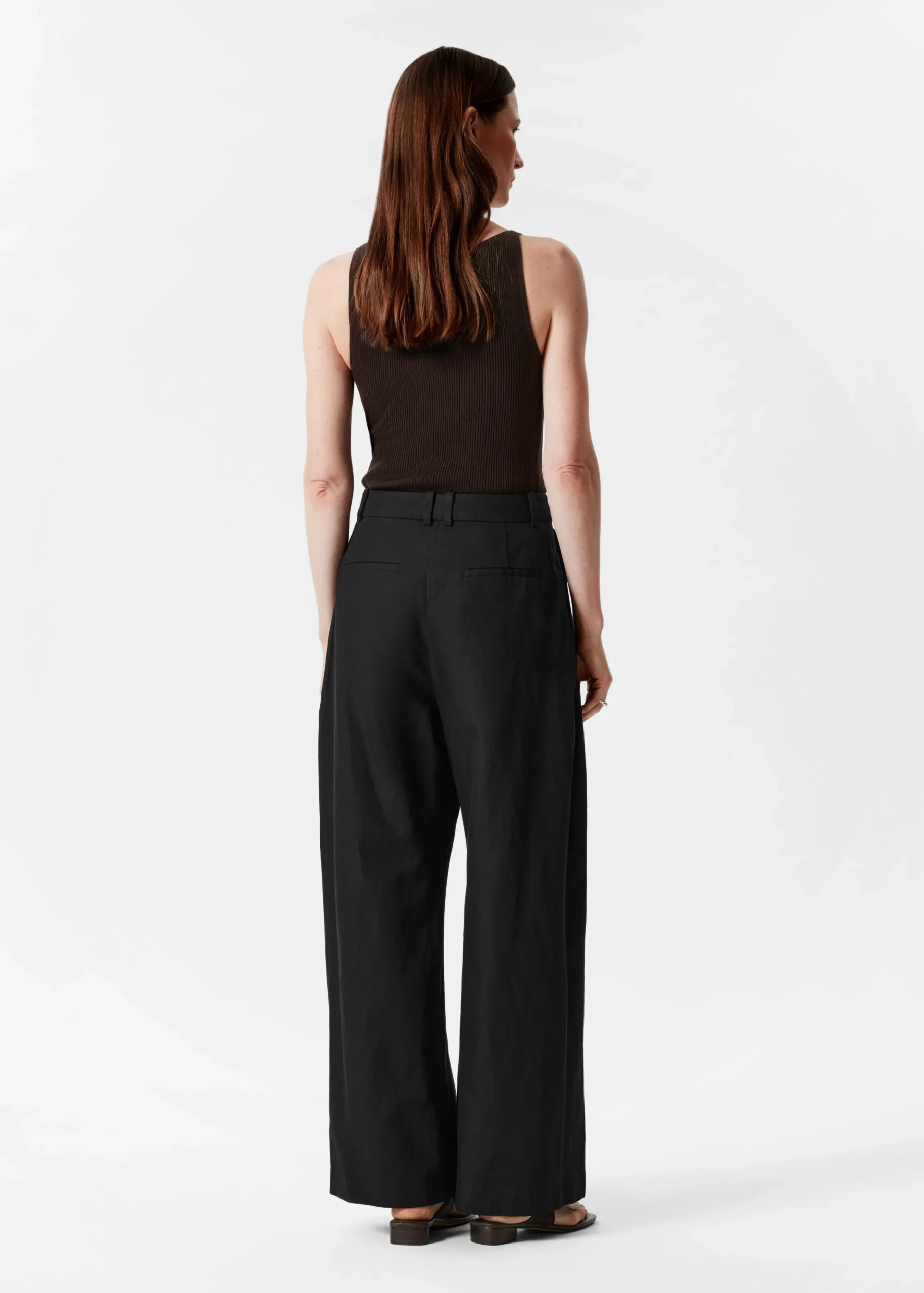 Hose mit weitem Bein