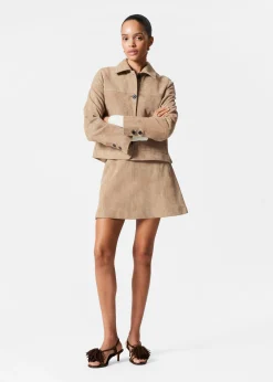 Jacke mit aufgesetzten Taschen