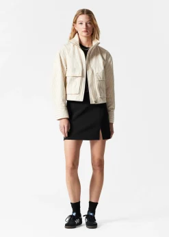 Jacke mit aufgesetzten Taschen