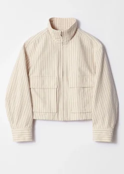 Jacke mit aufgesetzten Taschen