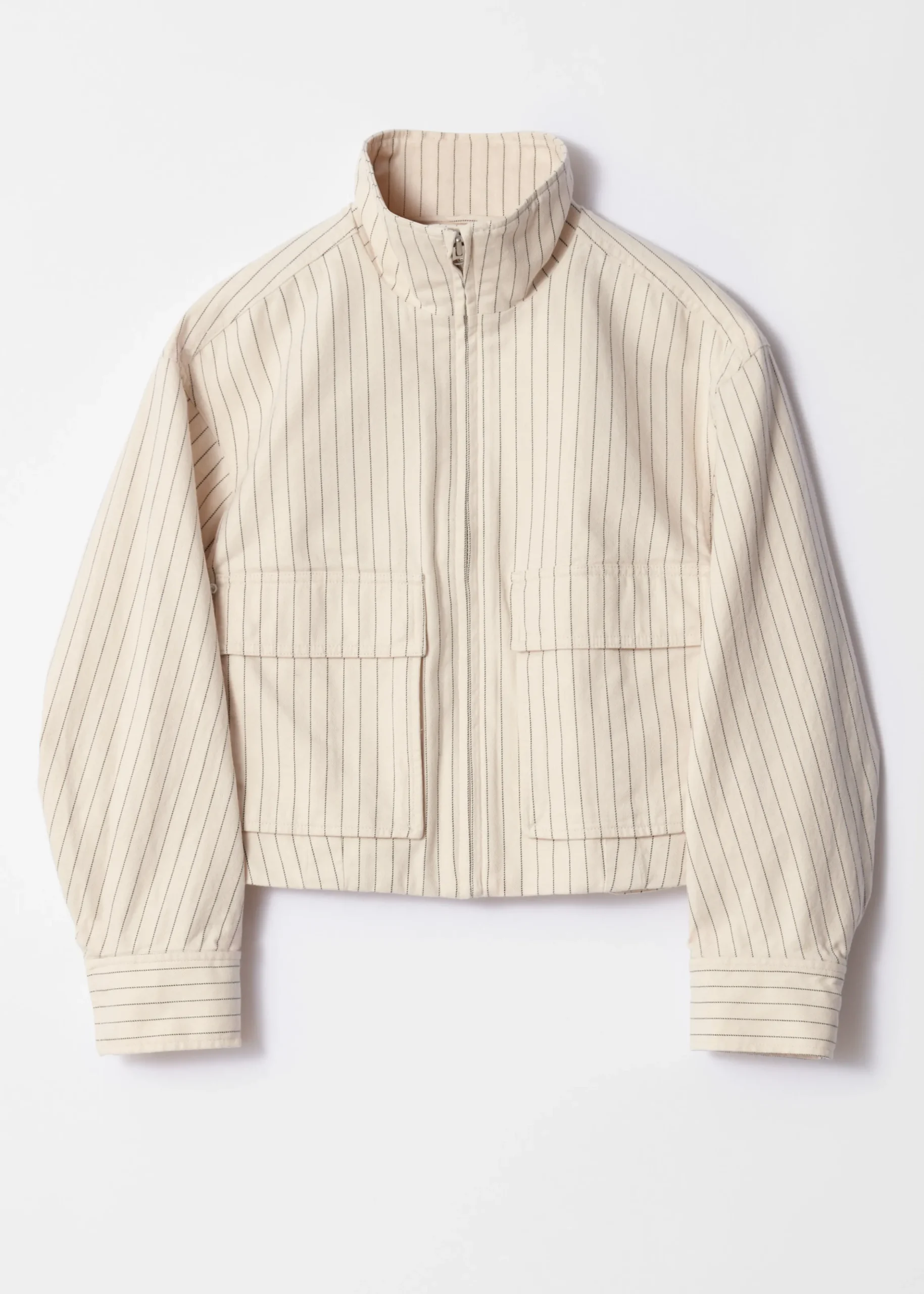 Jacke mit aufgesetzten Taschen