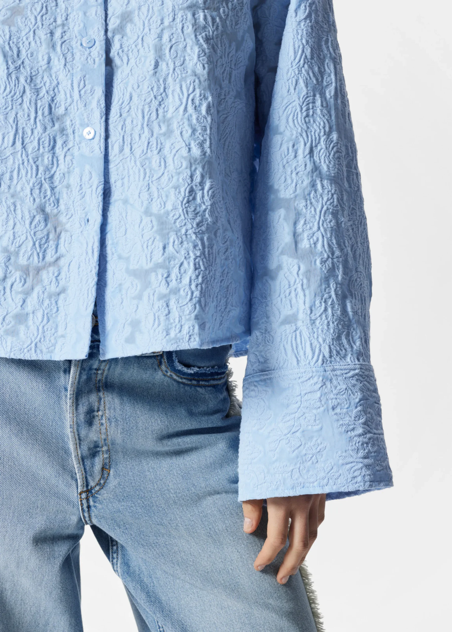 Jacquard-Hemd