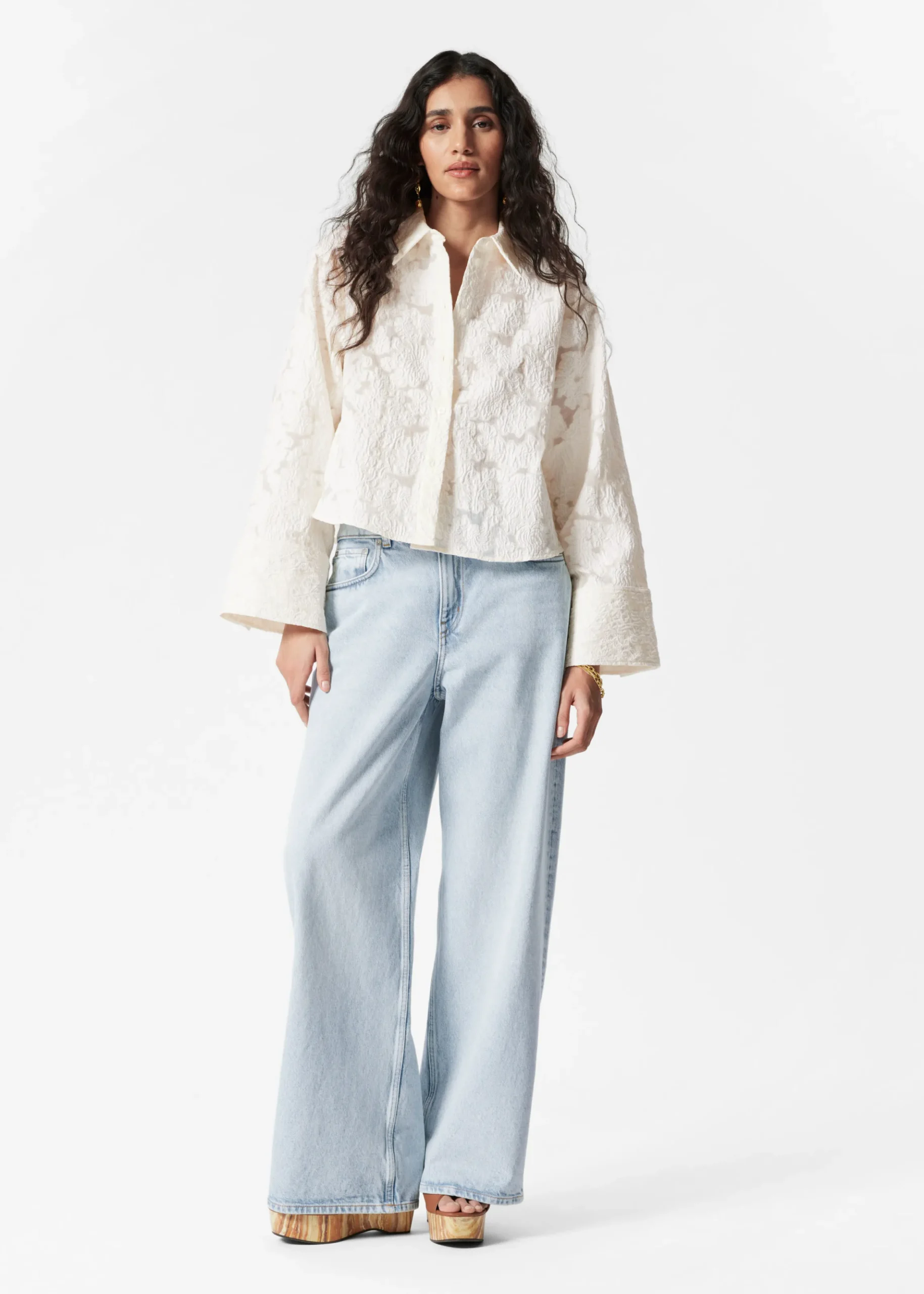 Jacquard-Hemd
