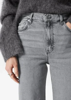 Jeans mit weitem Bein