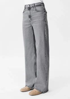 Jeans mit weitem Bein