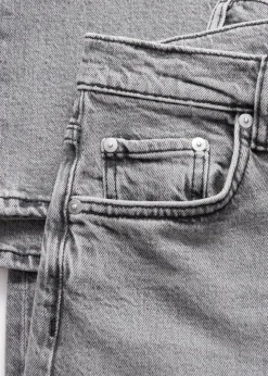 Jeans mit weitem Bein