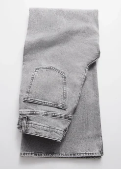 Jeans mit weitem Bein