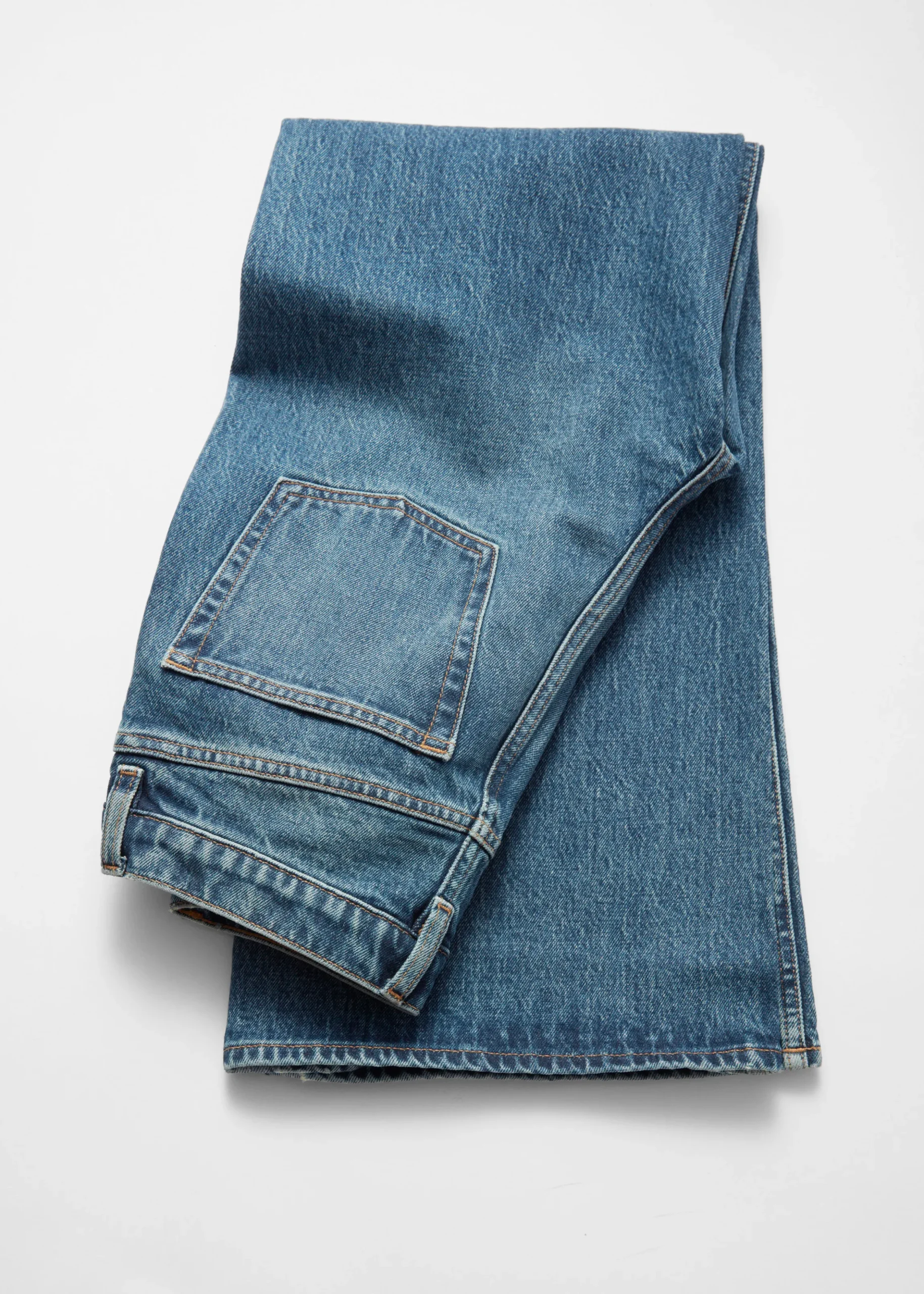 Jeans mit weitem Bein