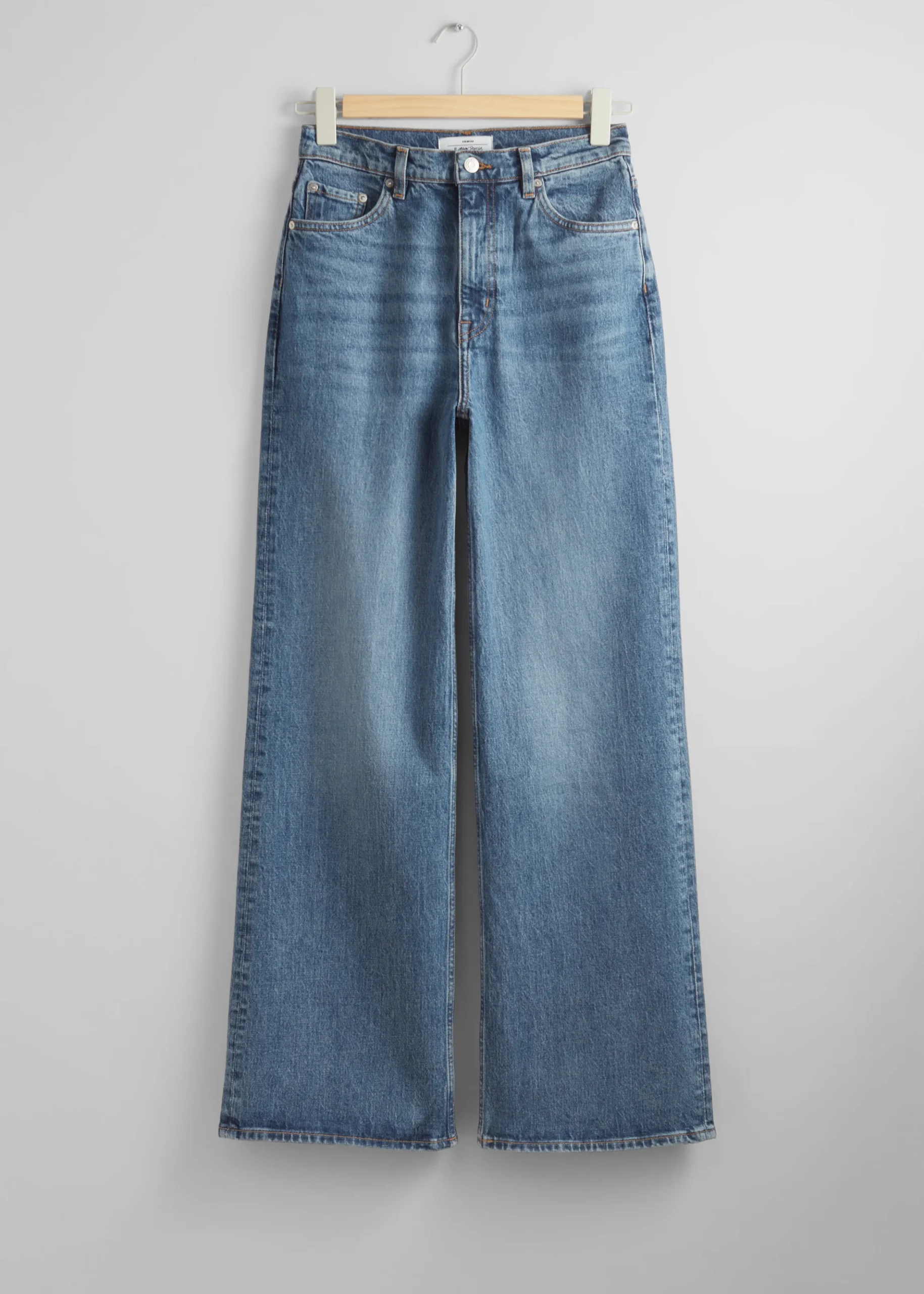Jeans mit weitem Bein