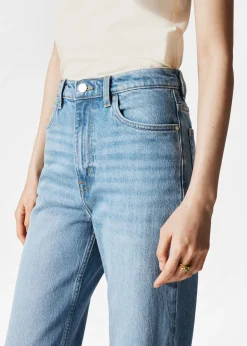 Jeans mit weitem Bein