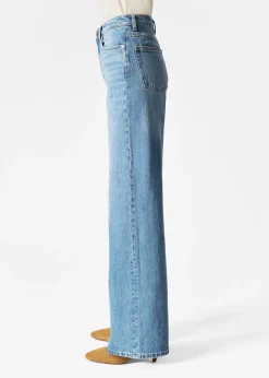 Jeans mit weitem Bein
