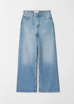 Jeans mit weitem Bein