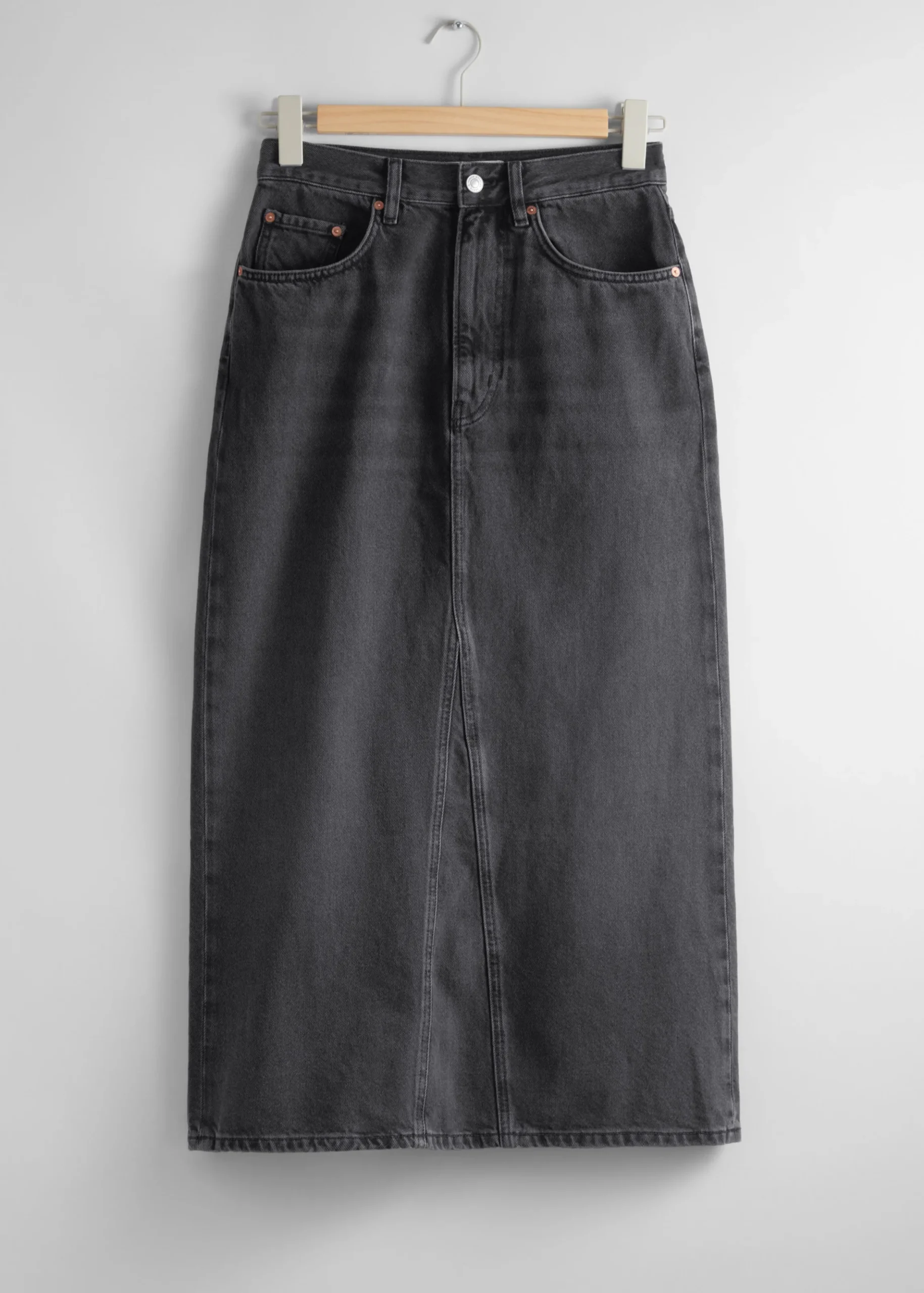 Jeansrock in Midilänge