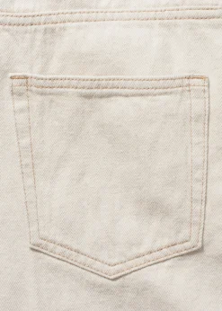Jeansshorts mit weitem Bein