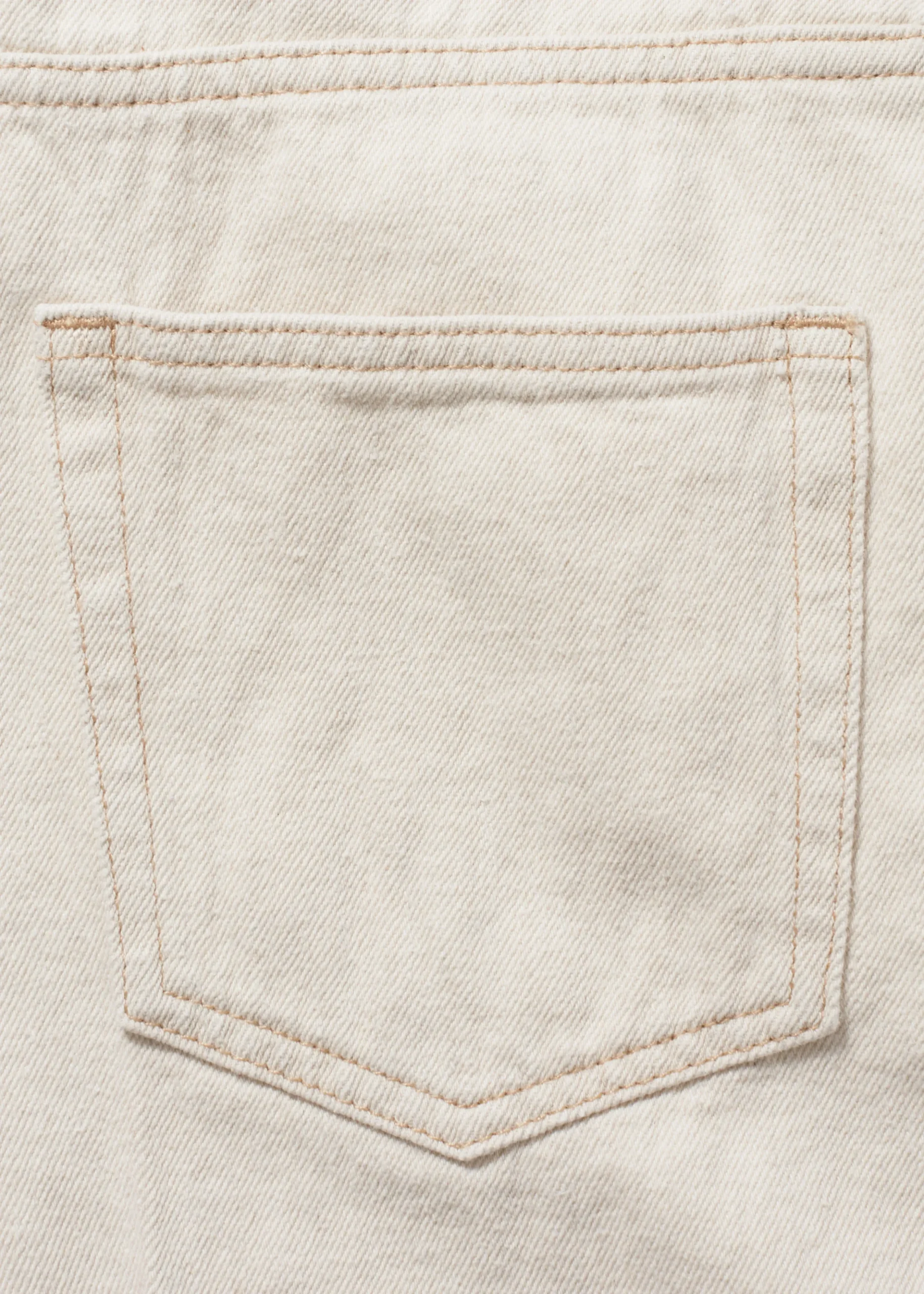 Jeansshorts mit weitem Bein
