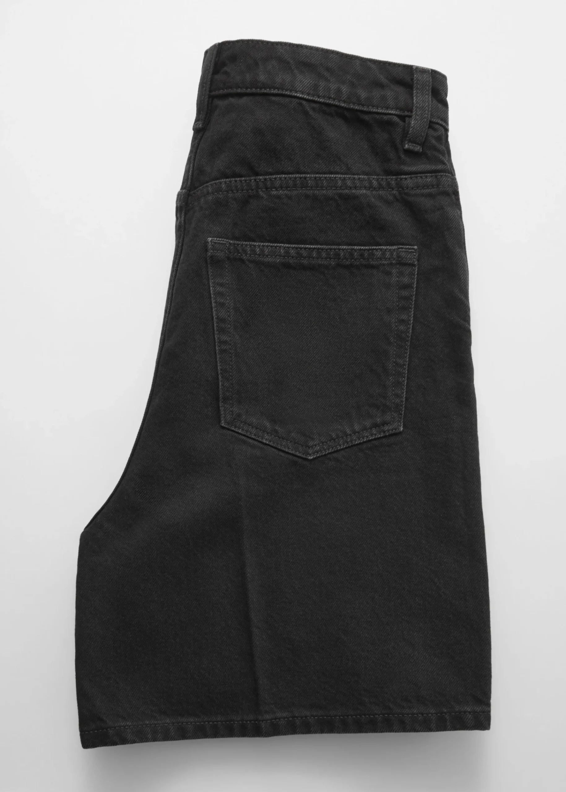 Jeansshorts mit weitem Bein