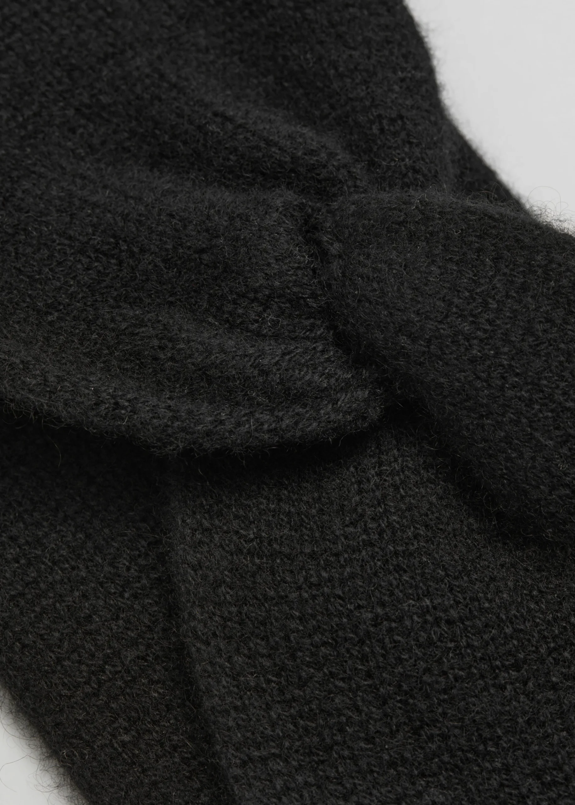 Kaschmir-Stirnband mit Twist-Detail vorne