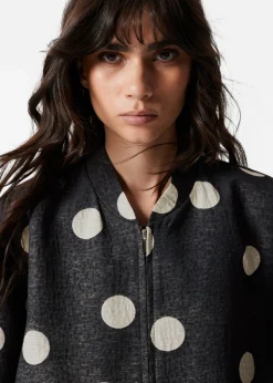 Kastenförmige Bomberjacke