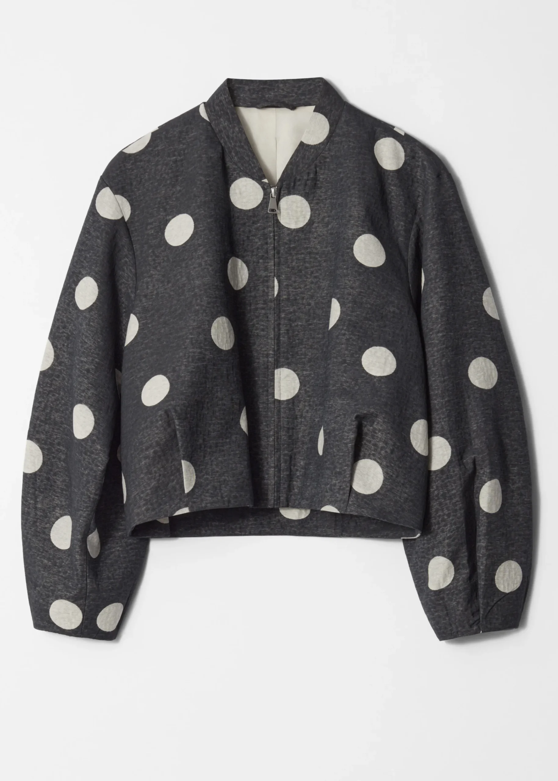 Kastenförmige Bomberjacke